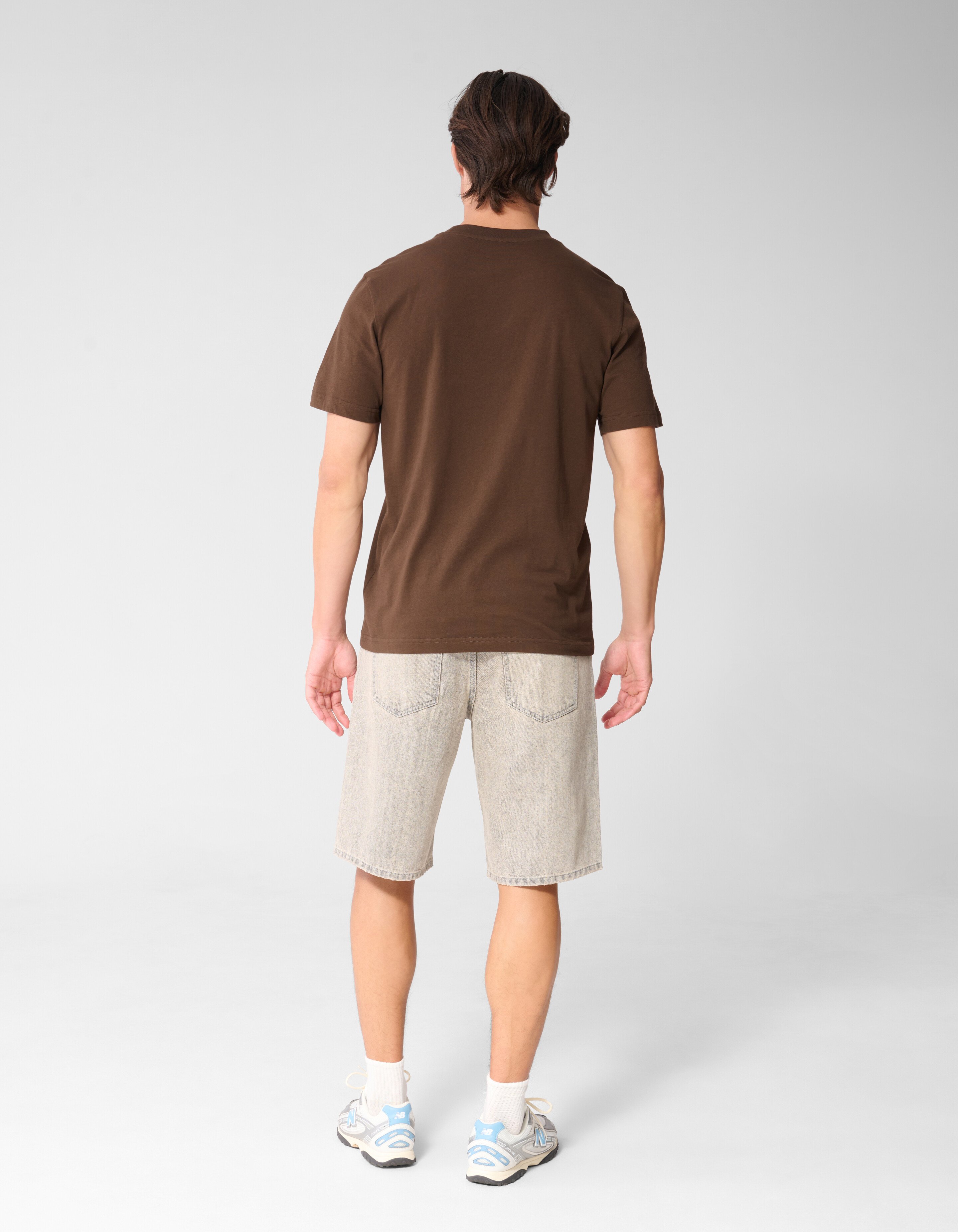 Radar Artwork T-shirt Donkerbruin SHOEBY MEN