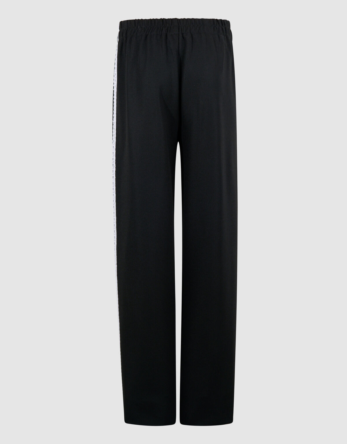 Sporty Wide Leg Broek Zwart SHOEBY GIRLS