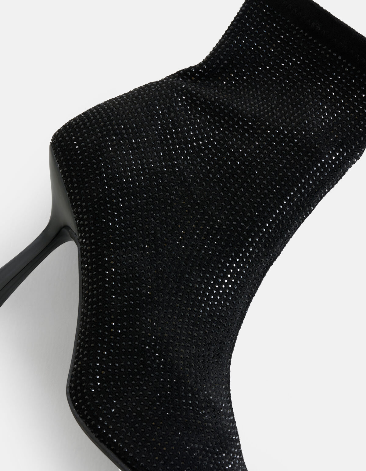 Strass Enkellaars Zwart SHOEBY SHOES