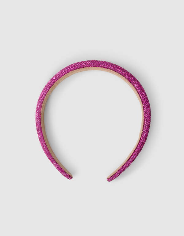 Strass Haarband Roze SHOEBY ACCESSOIRES