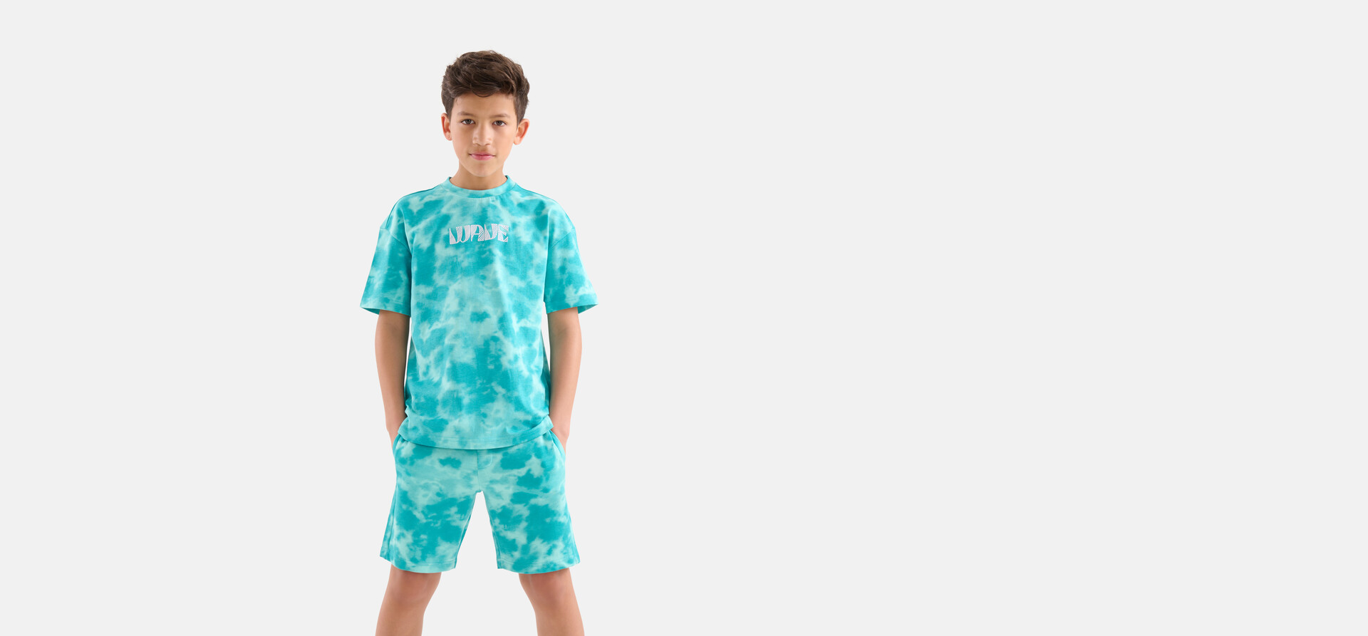 Tie Dye Short Blauw SHOEBY BOYS