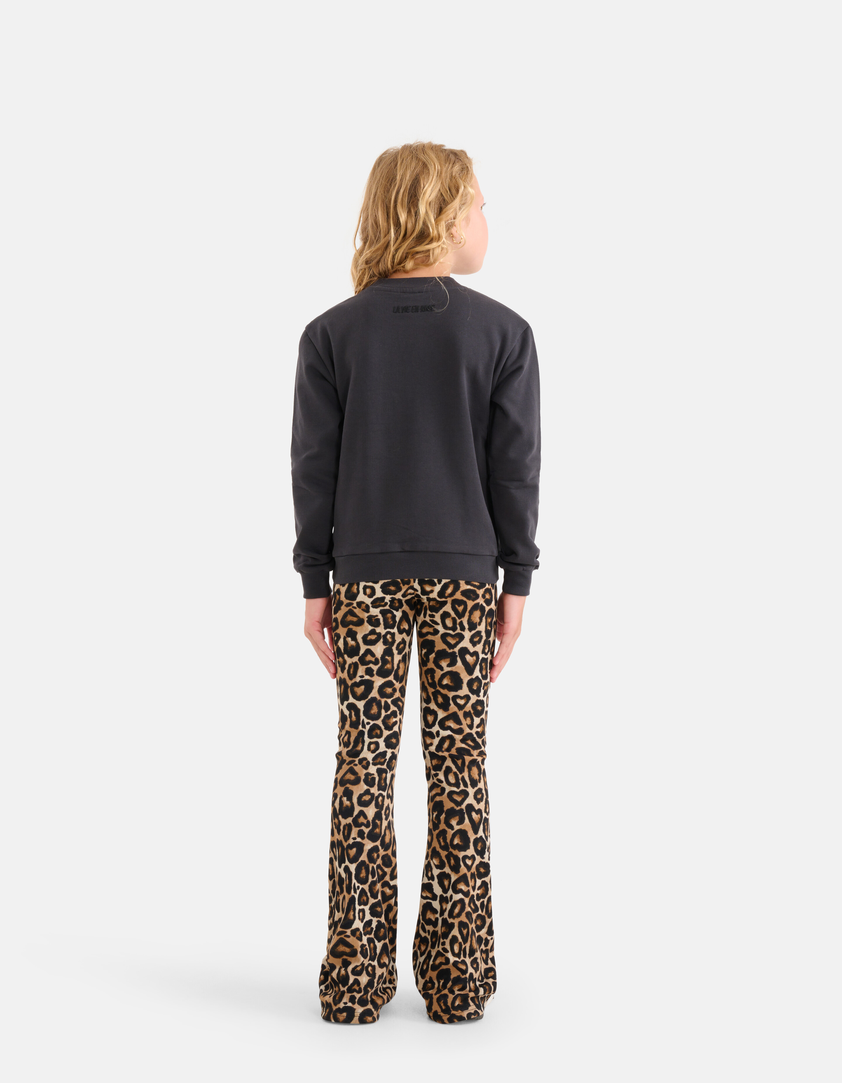 Leopard Flared Legging Bruin SHOEBY GIRLS