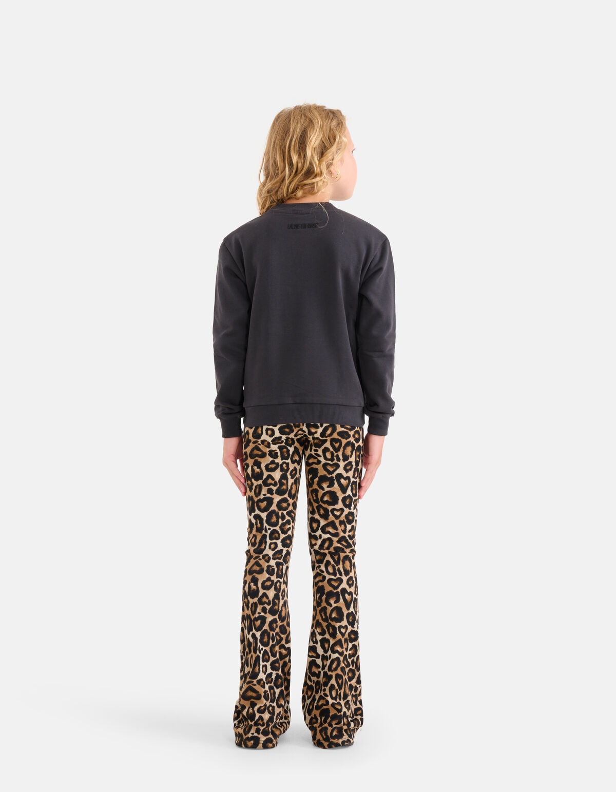 Leopard Flared Legging Bruin SHOEBY GIRLS
