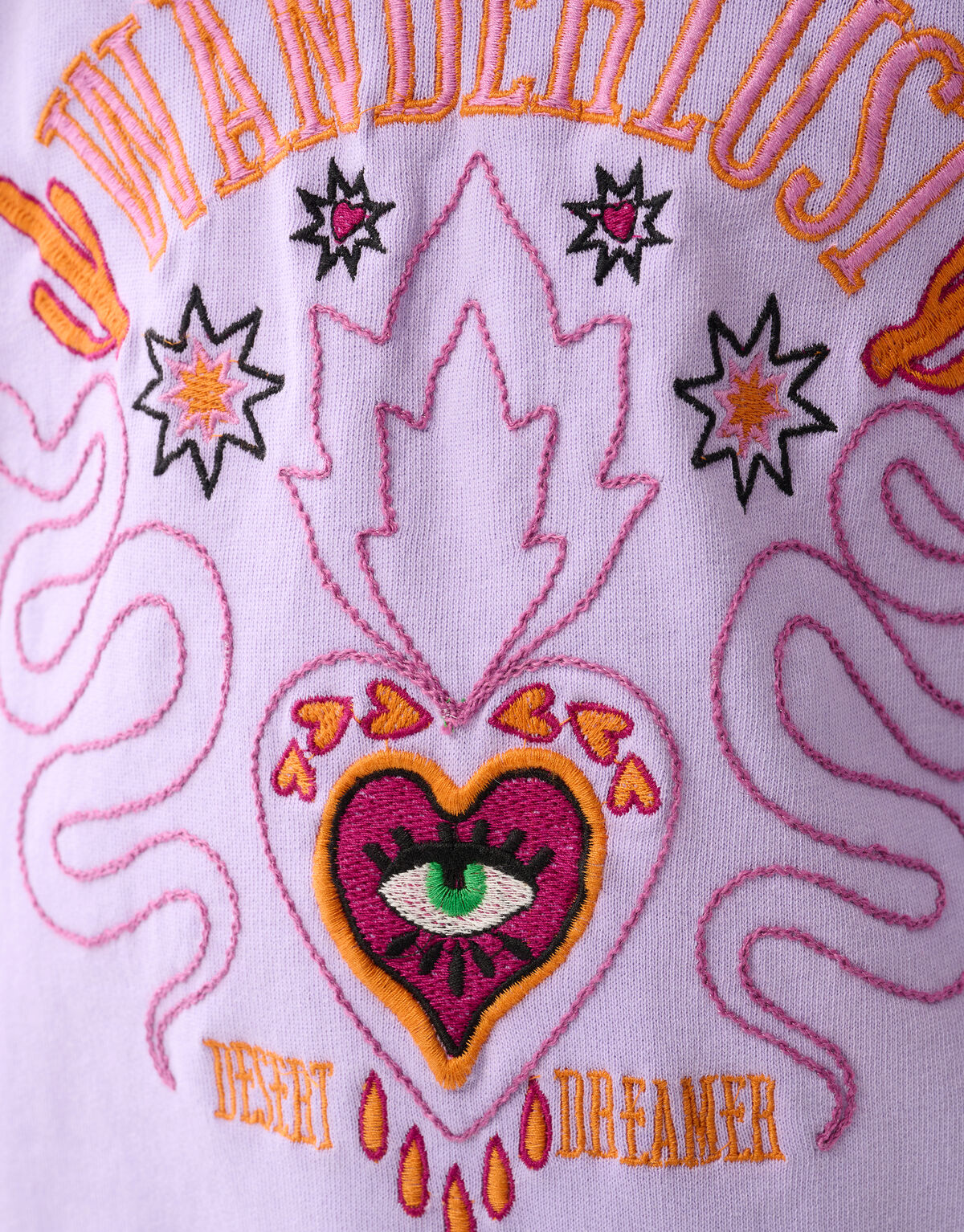 Wanderlust Sweater Lichtpaars SHOEBY GIRLS