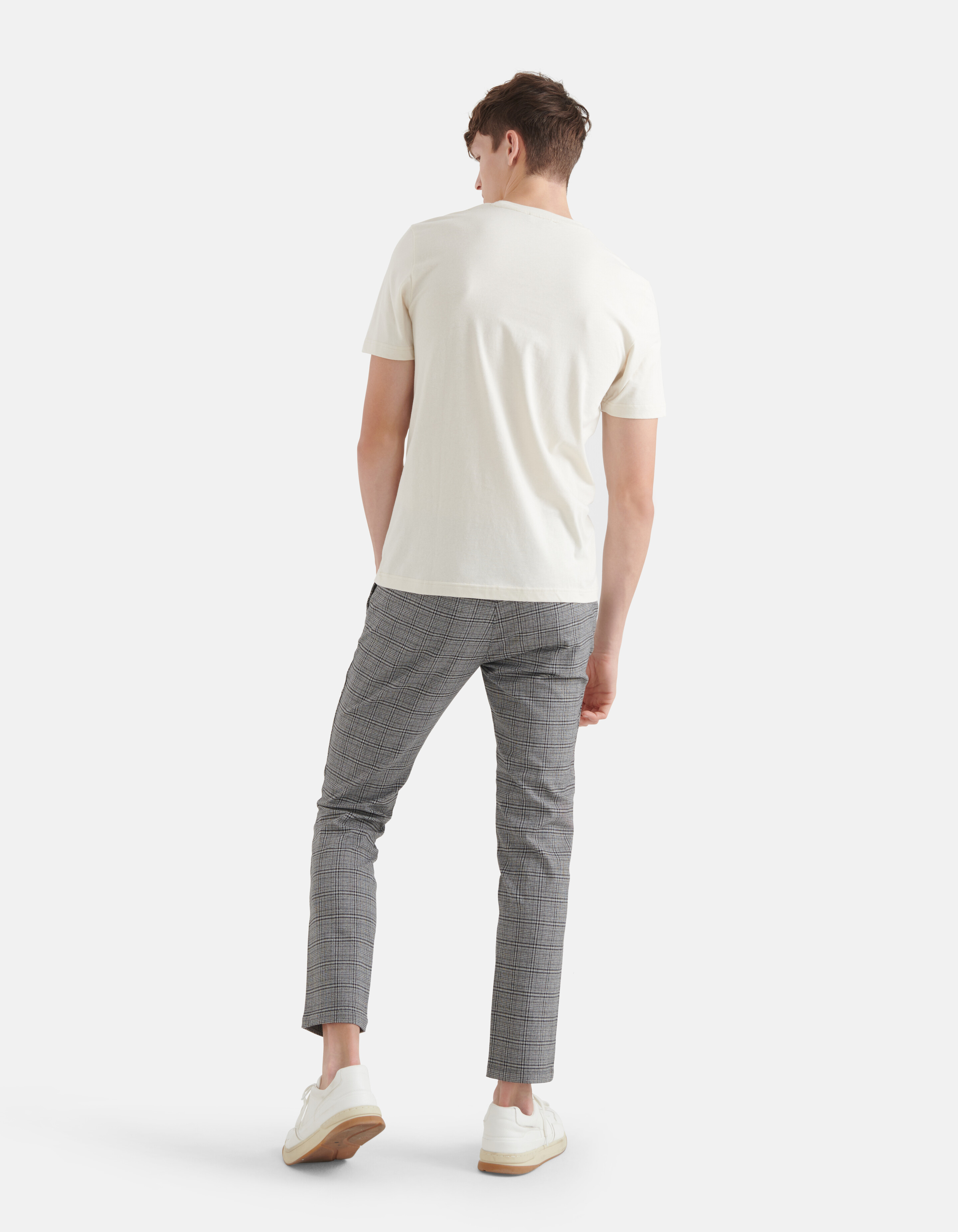 Geruiten Pantalon Grijs SHOEBY MEN