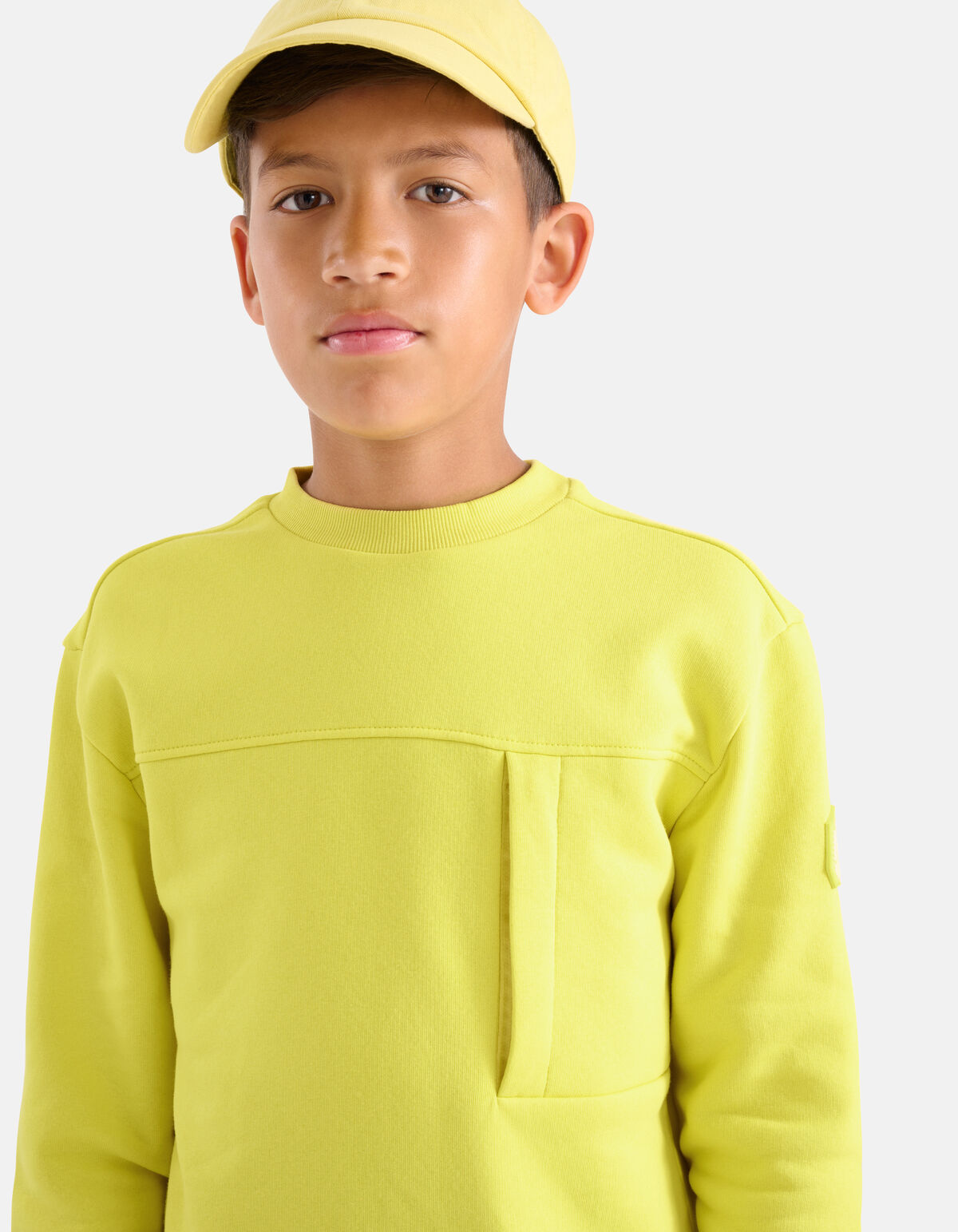 Pocket Sweater Geel SHOEBY BOYS