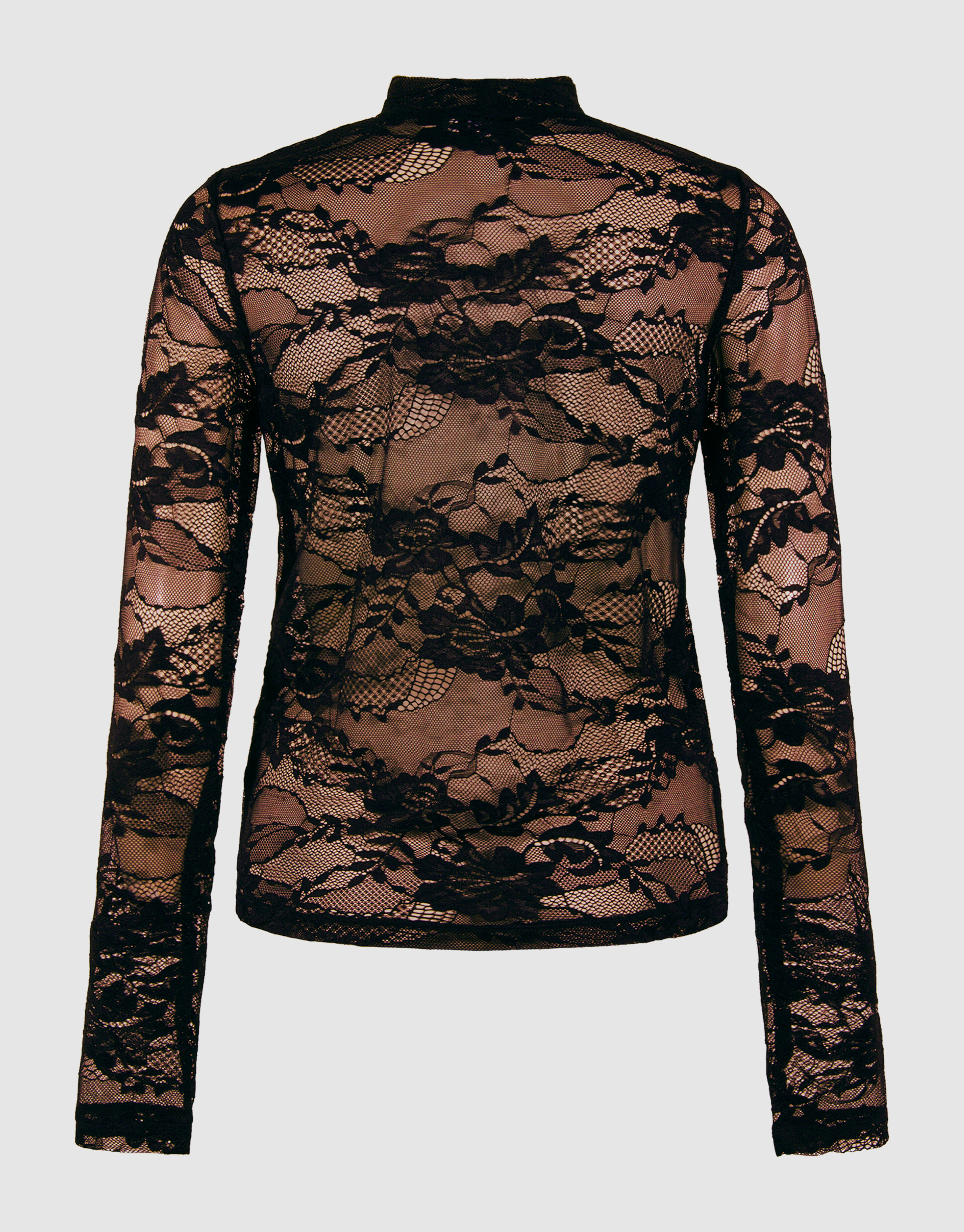 Kanten Top Zwart SHOEBY WOMEN