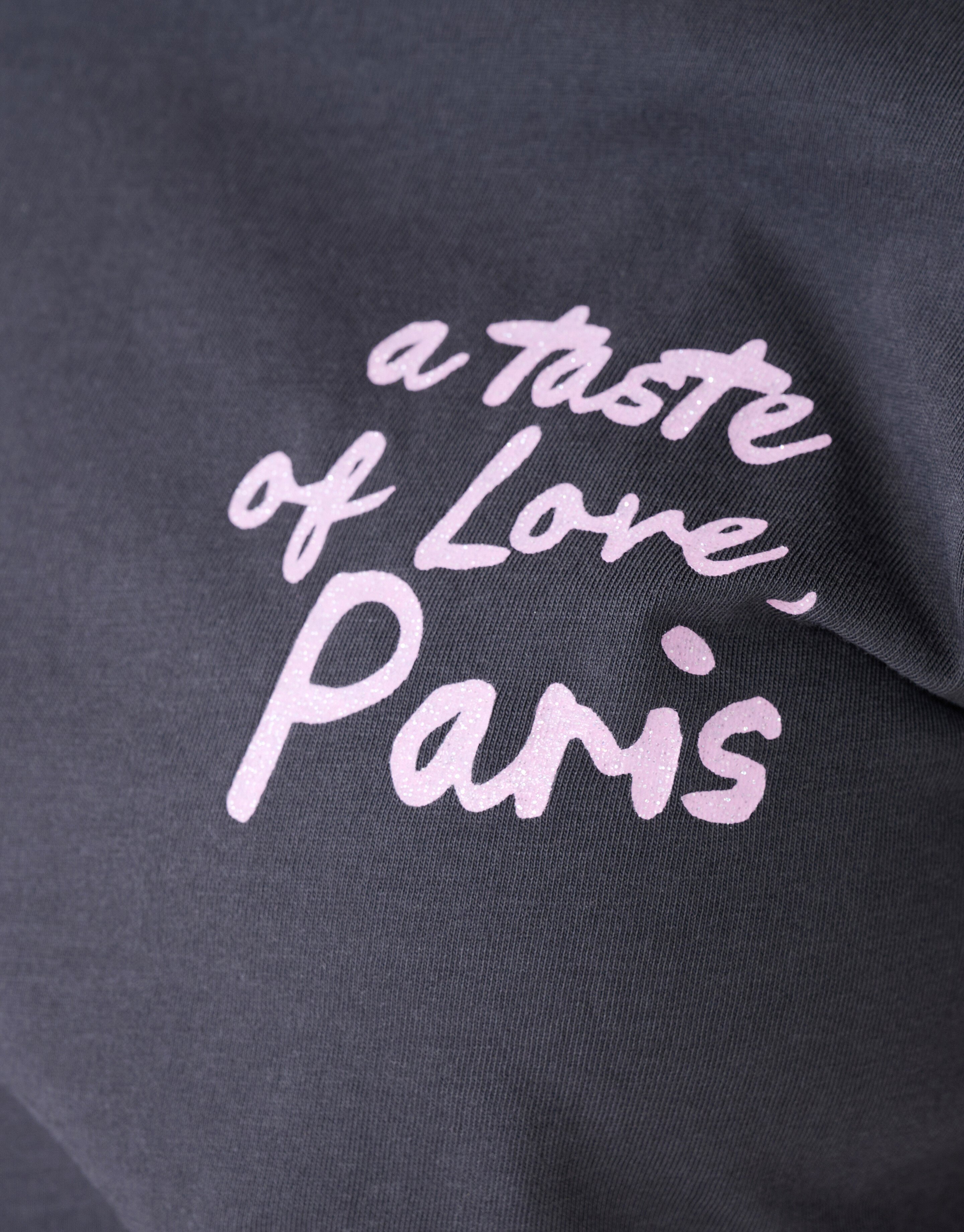Taste Of Love Artwork T-shirt Donkergrijs SHOEBY GIRLS
