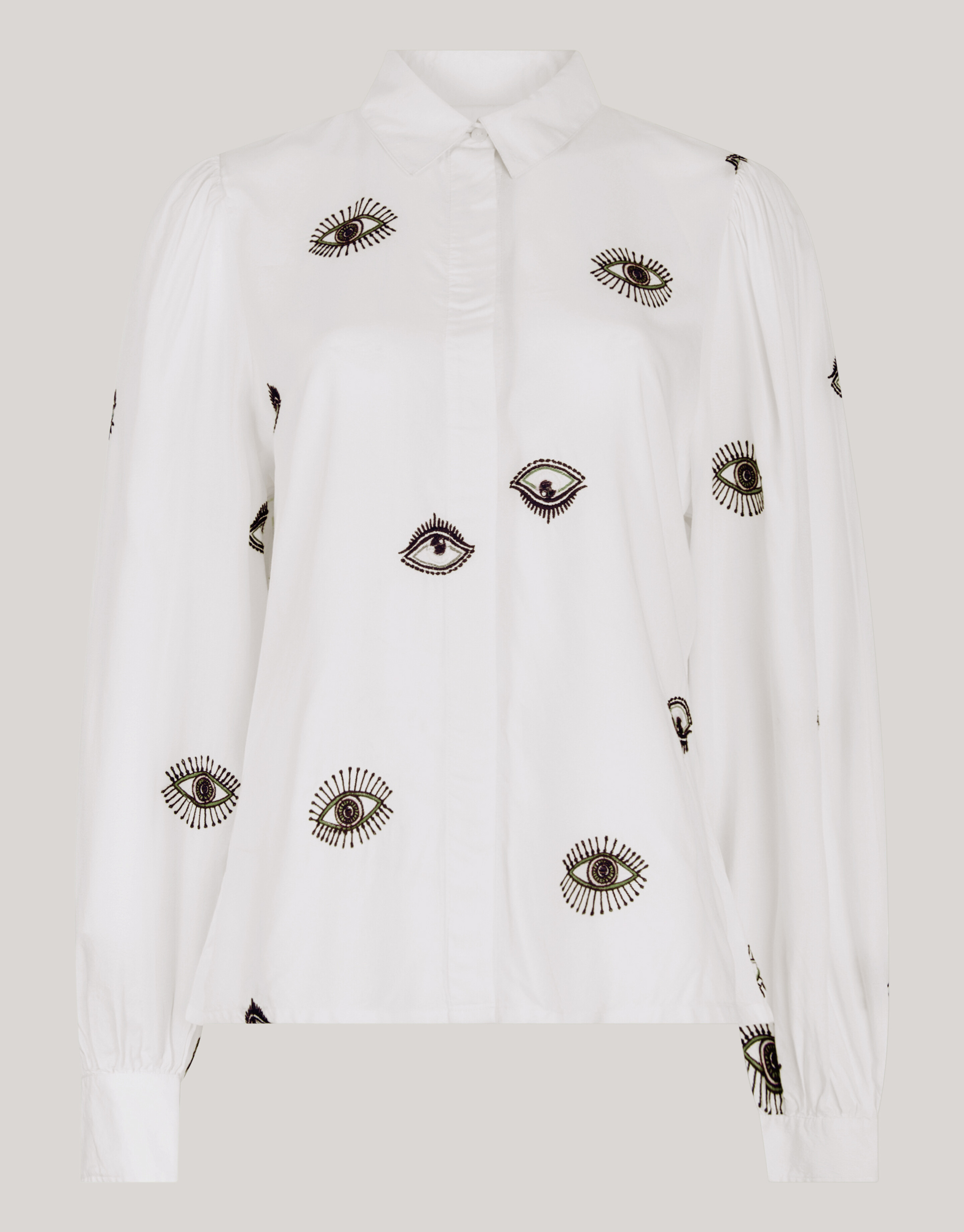 Eye Embroidery Blouse Wit By Fred SHOEBY WOMEN