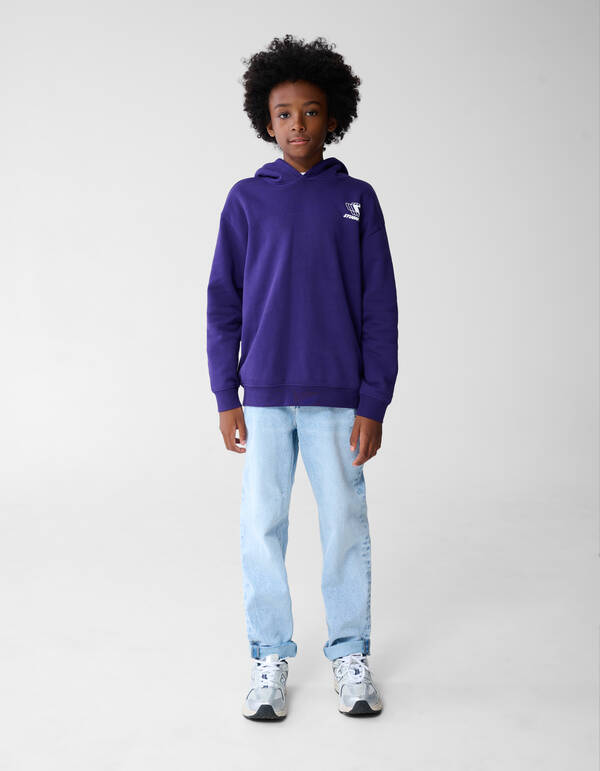 Chill Hoodie Donkerpaars SHOEBY BOYS