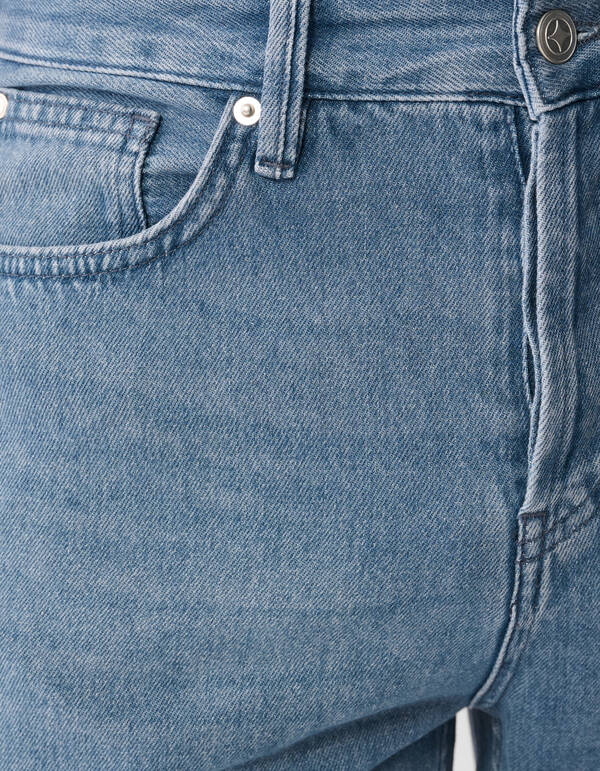 Relaxed Fit Jeans Blauw/Grijs SHOEBY MEN