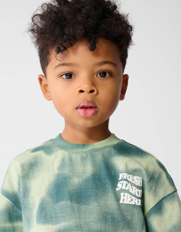 Printed Short Groen SHOEBY BOYS