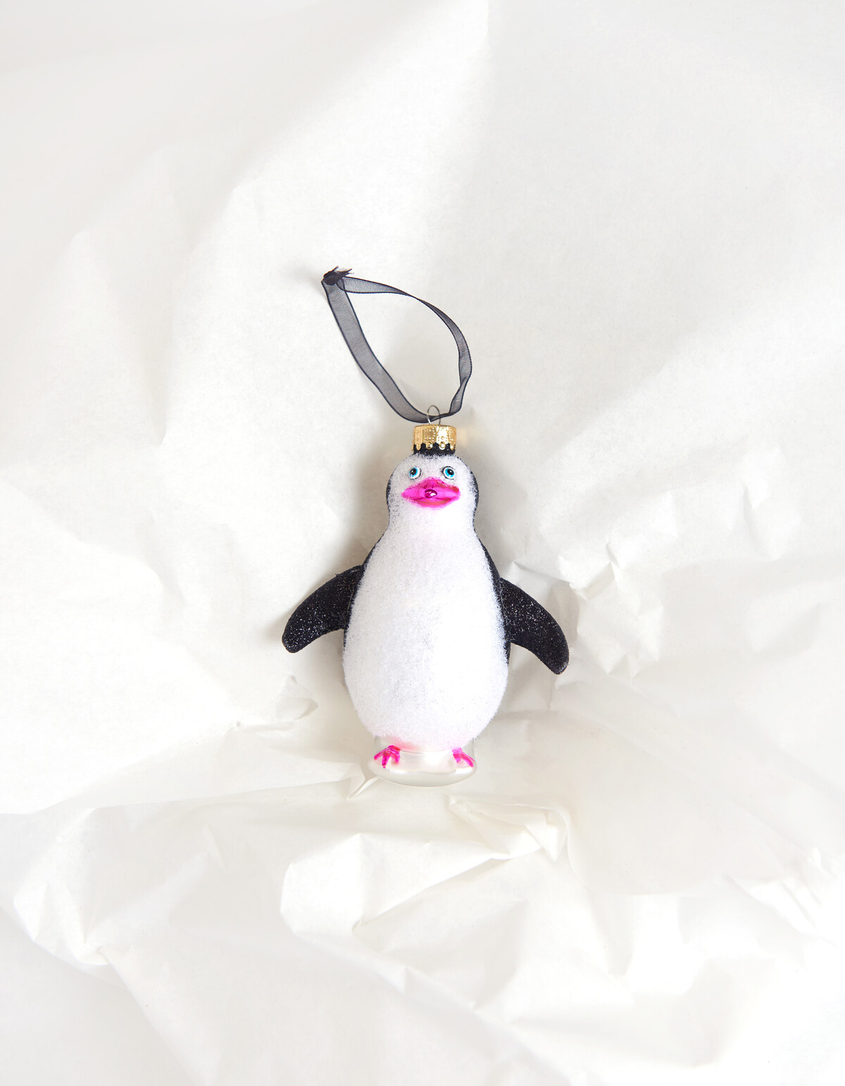 Pinguin Kerstbal by Fred van Leer