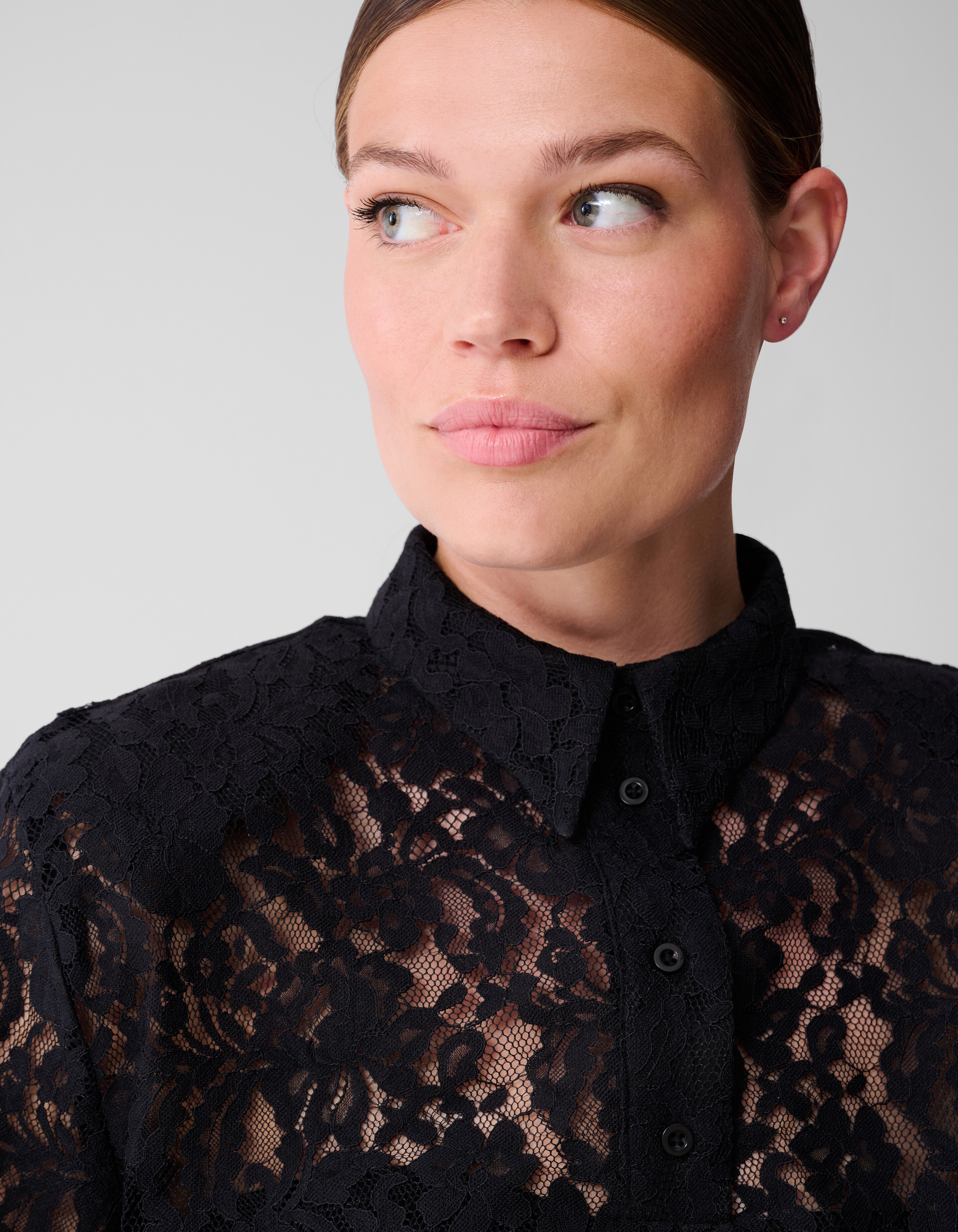 Kanten Blouse Zwart SHOEBY WOMEN