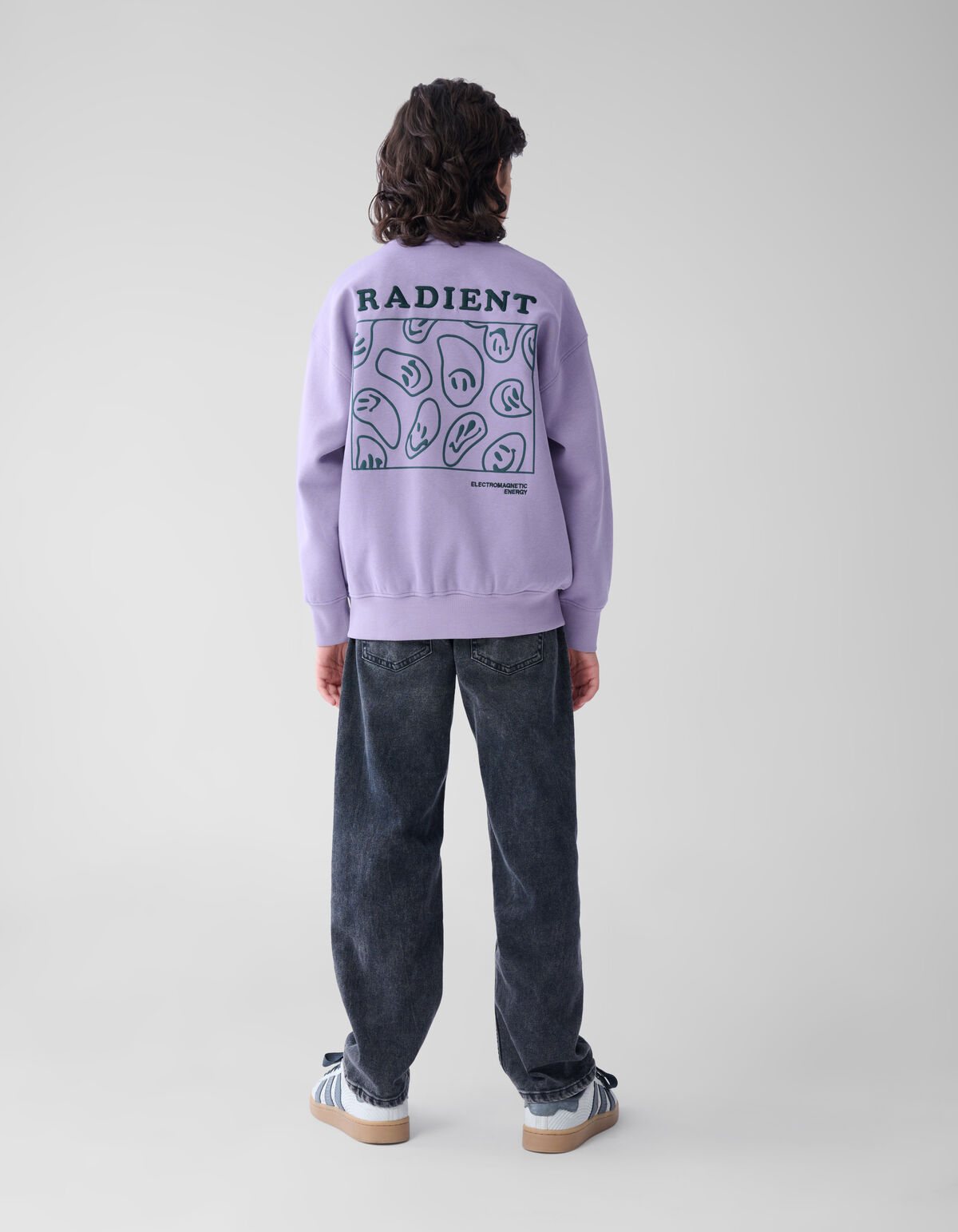 Artwork Sweater Lichtpaars SHOEBY BOYS