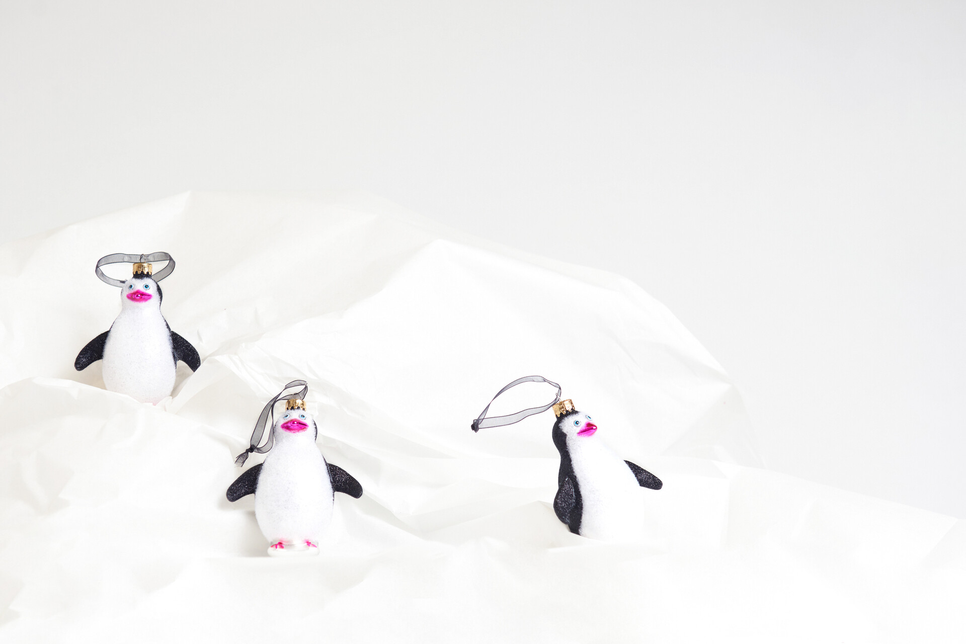 Pinguin Kerstbal by Fred van Leer