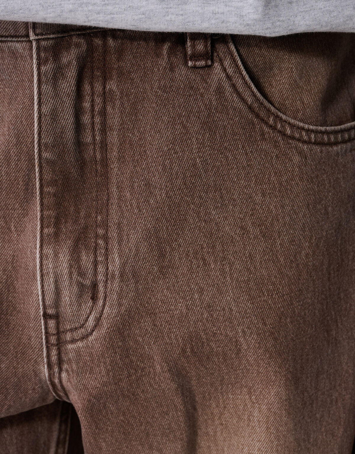 Barrel Fit Jeans Bruin SHOEBY WOMEN