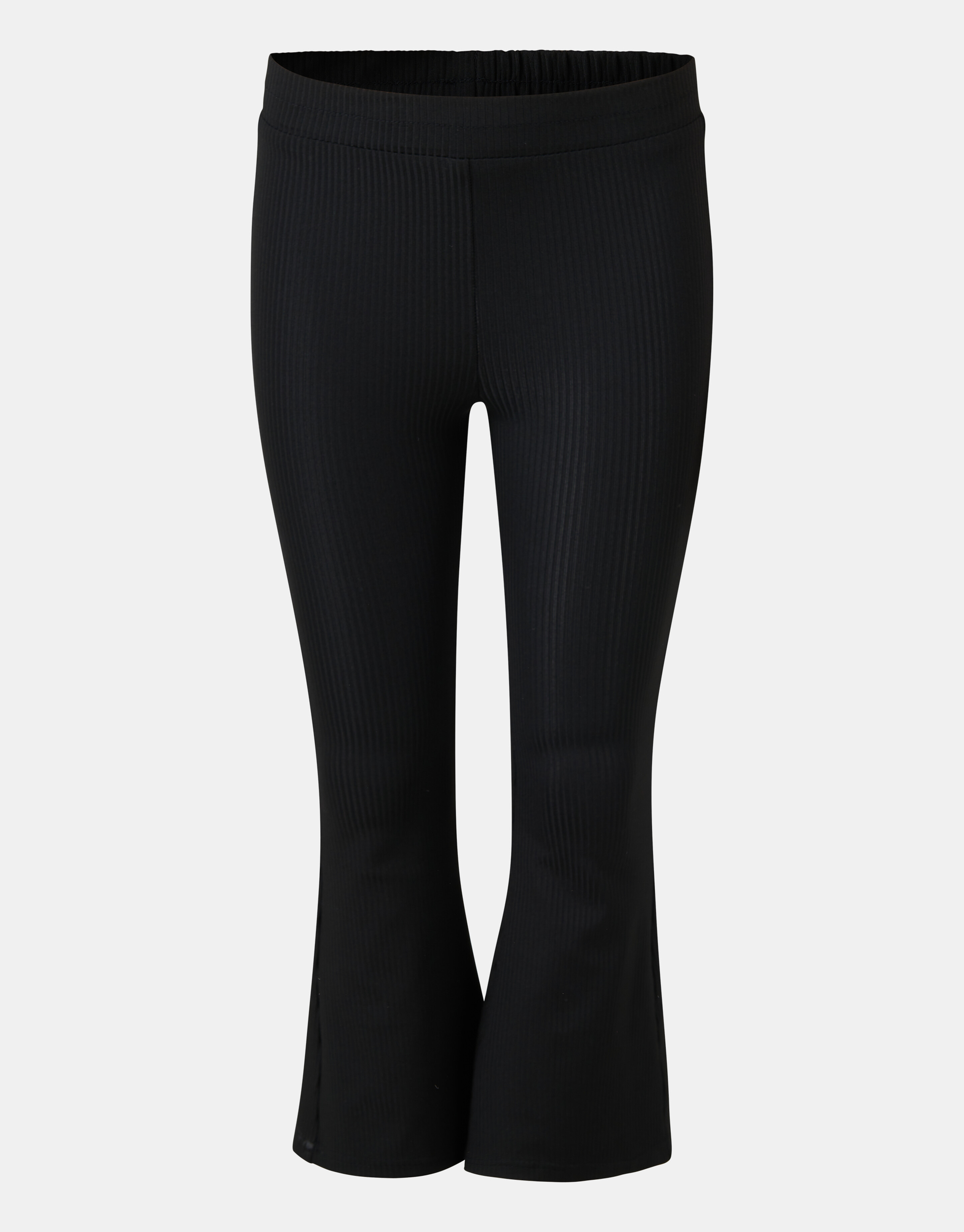Rib Flared Legging Zwart Jill&Mitch
