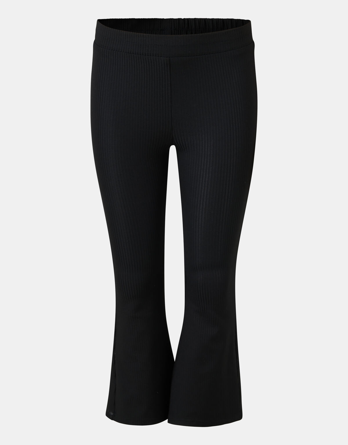 Rib Flared Legging Zwart Jill&Mitch