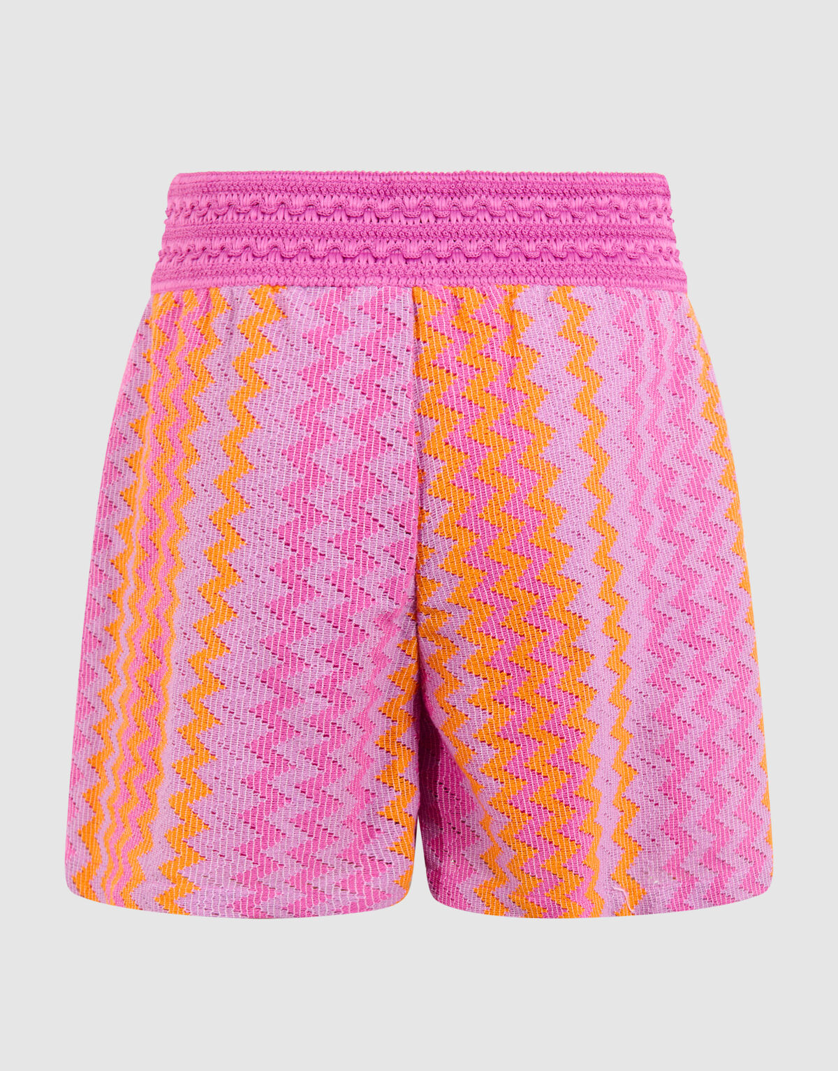 Zigzag Crochet Short Paars SHOEBY GIRLS