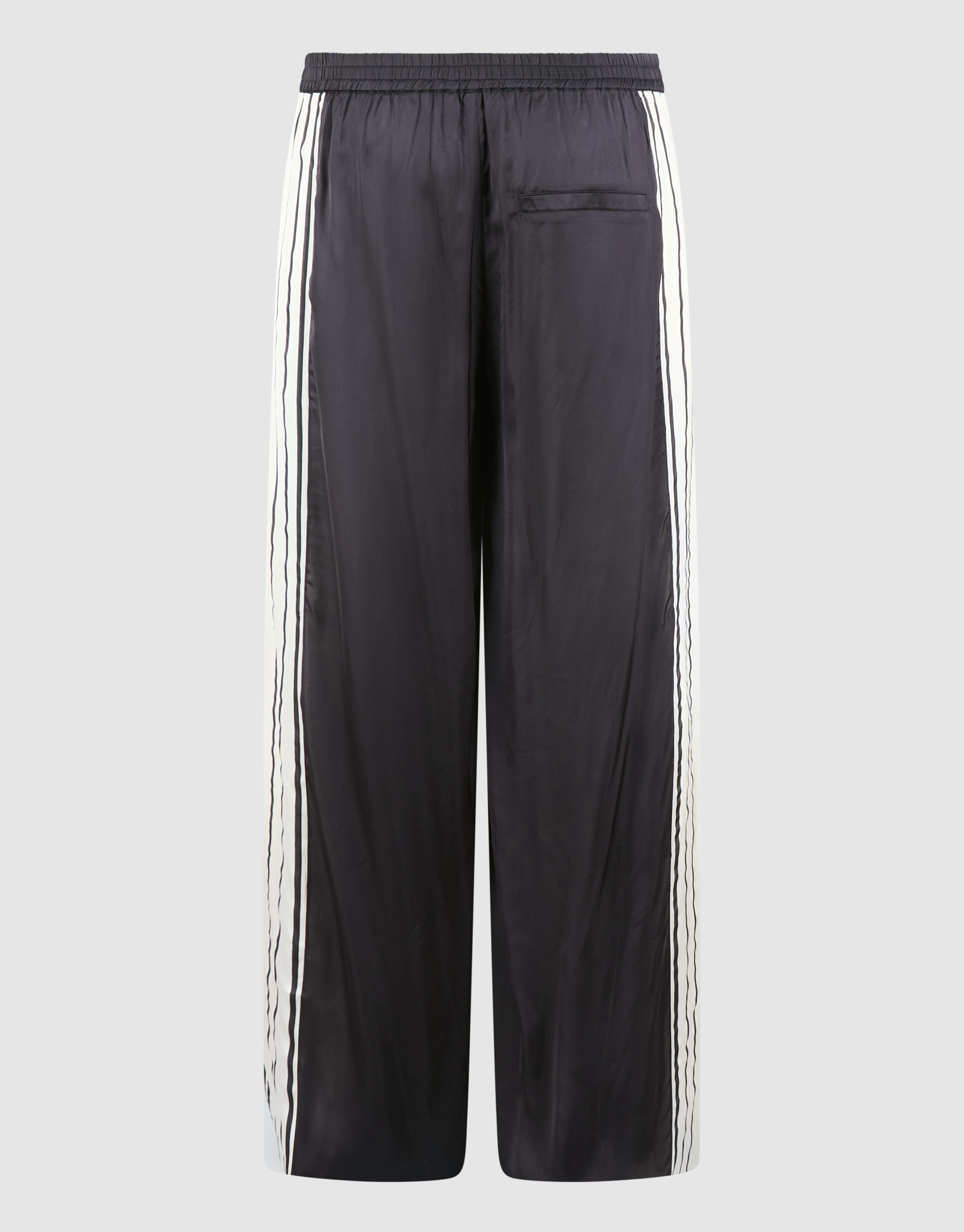 Graphic Wide Leg Broek Zwart/Wit SHOEBY WOMEN