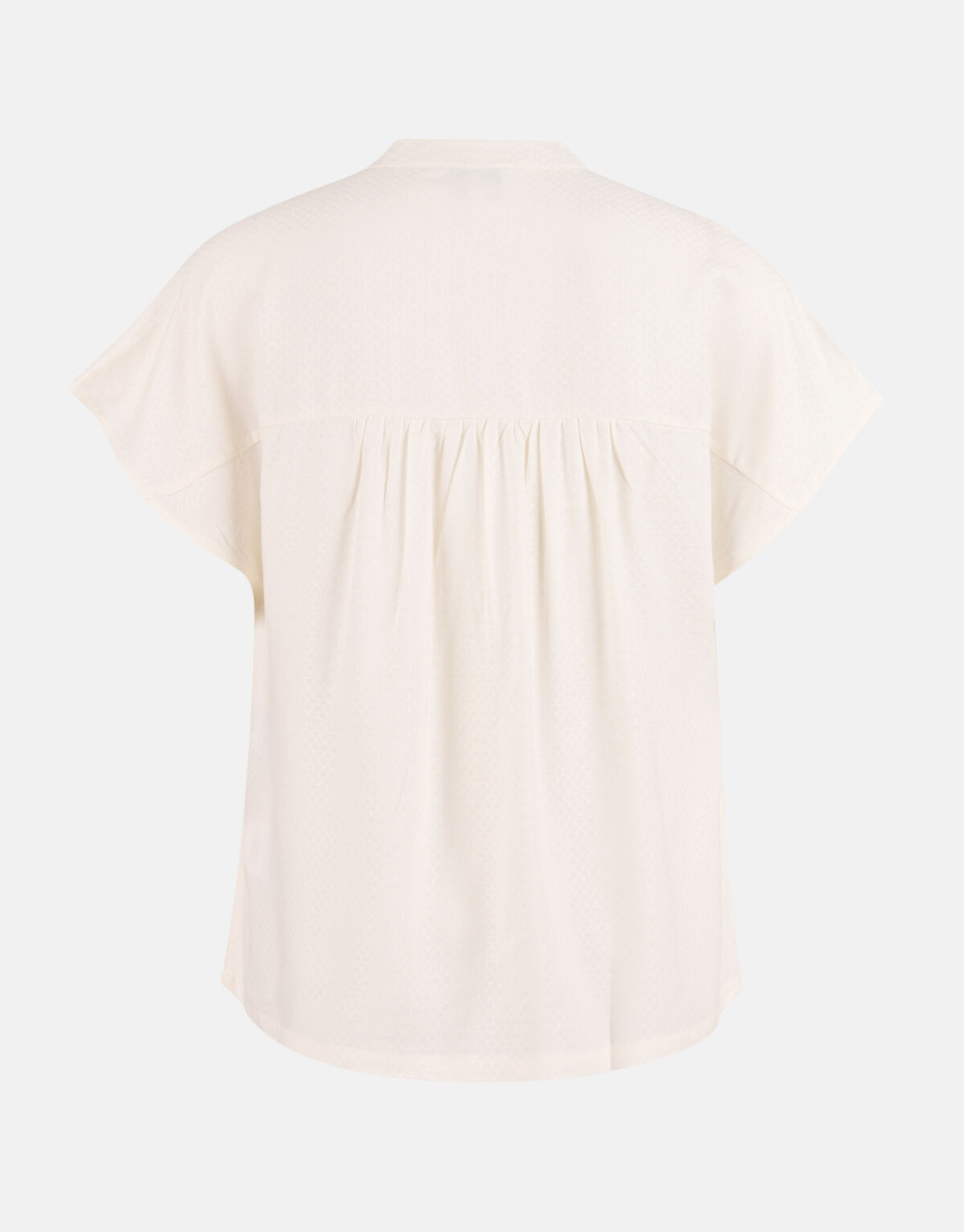 Relaxed Fit Top Gebroken Wit SHOEBY WOMEN