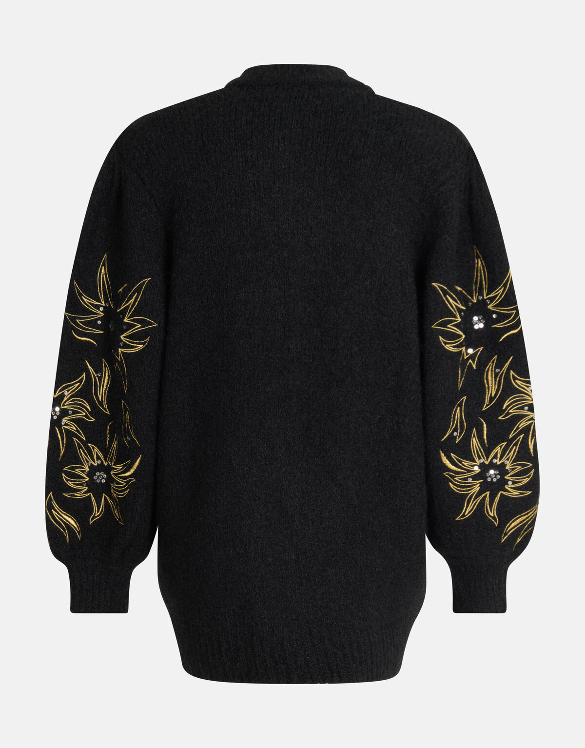 Embroidery Vest Zwart SHOEBY WOMEN