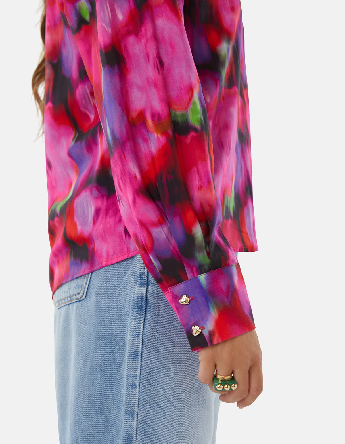 Printed Blouse Roze By Lizzy SHOEBY WOMEN