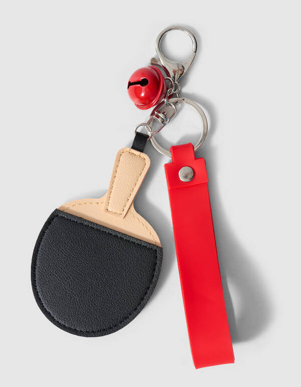 Pingpong Sleutelhanger Rood SHOEBY ACCESSOIRES