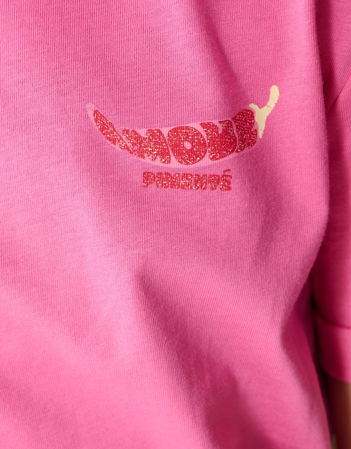 Amour Pepper Artwork T-shirt Roze SHOEBY GIRLS