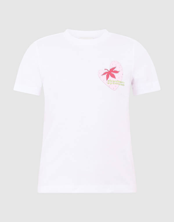 Sweetness Artwork T-shirt Wit SHOEBY GIRLS