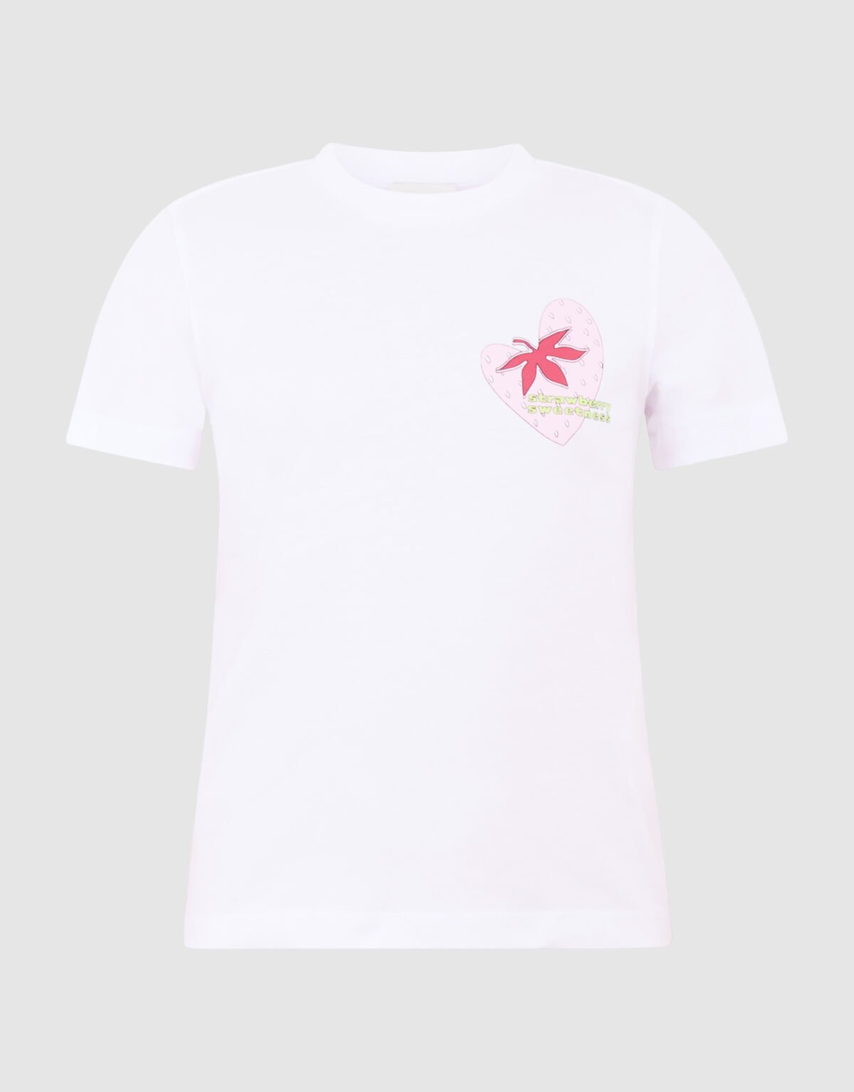 Sweetness Artwork T-shirt Wit SHOEBY GIRLS