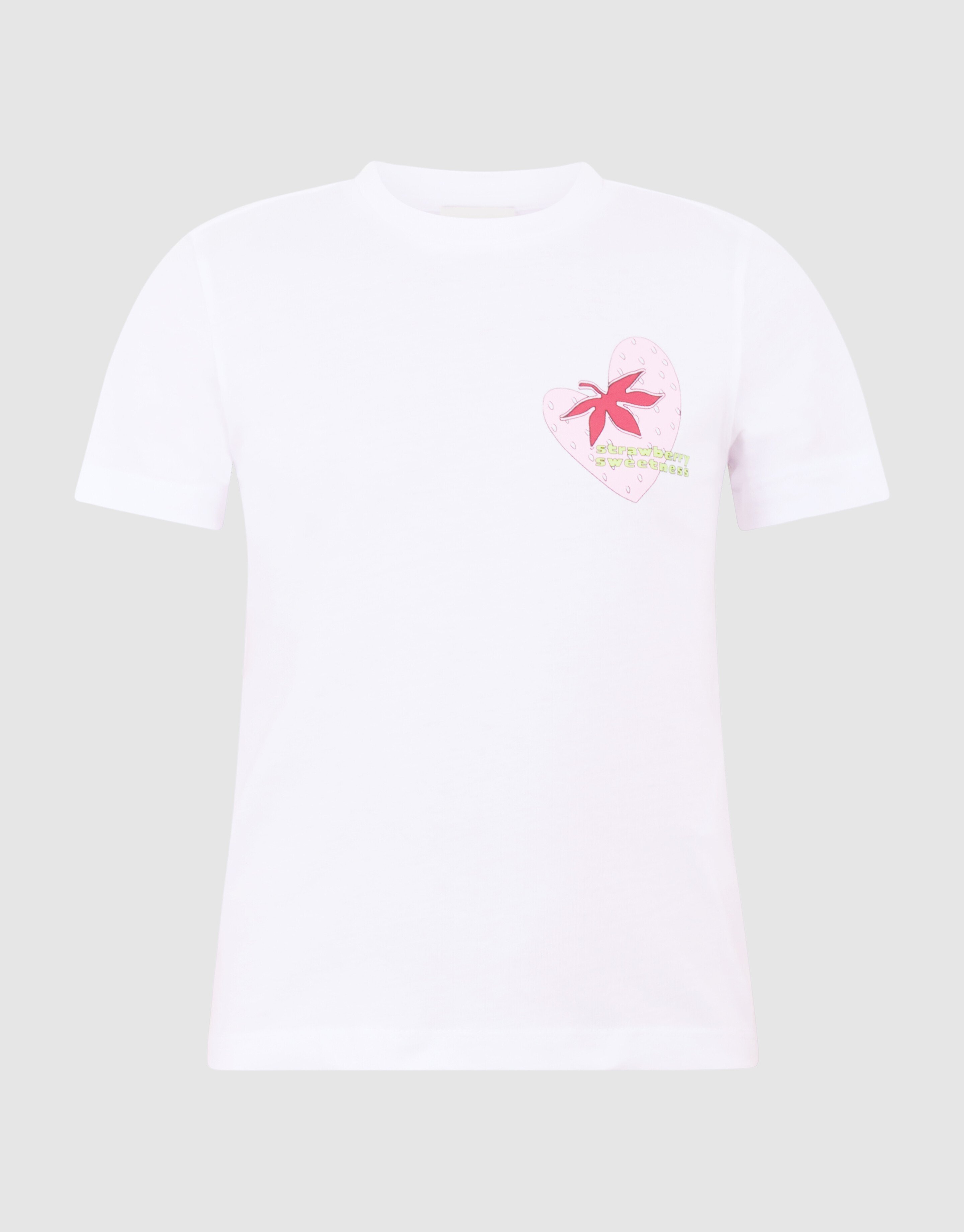 Sweetness Artwork T-shirt Wit SHOEBY GIRLS