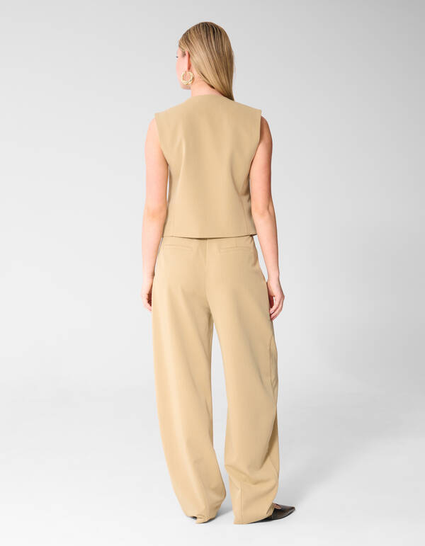 Loose Fit Pantalon Zand SHOEBY WOMEN
