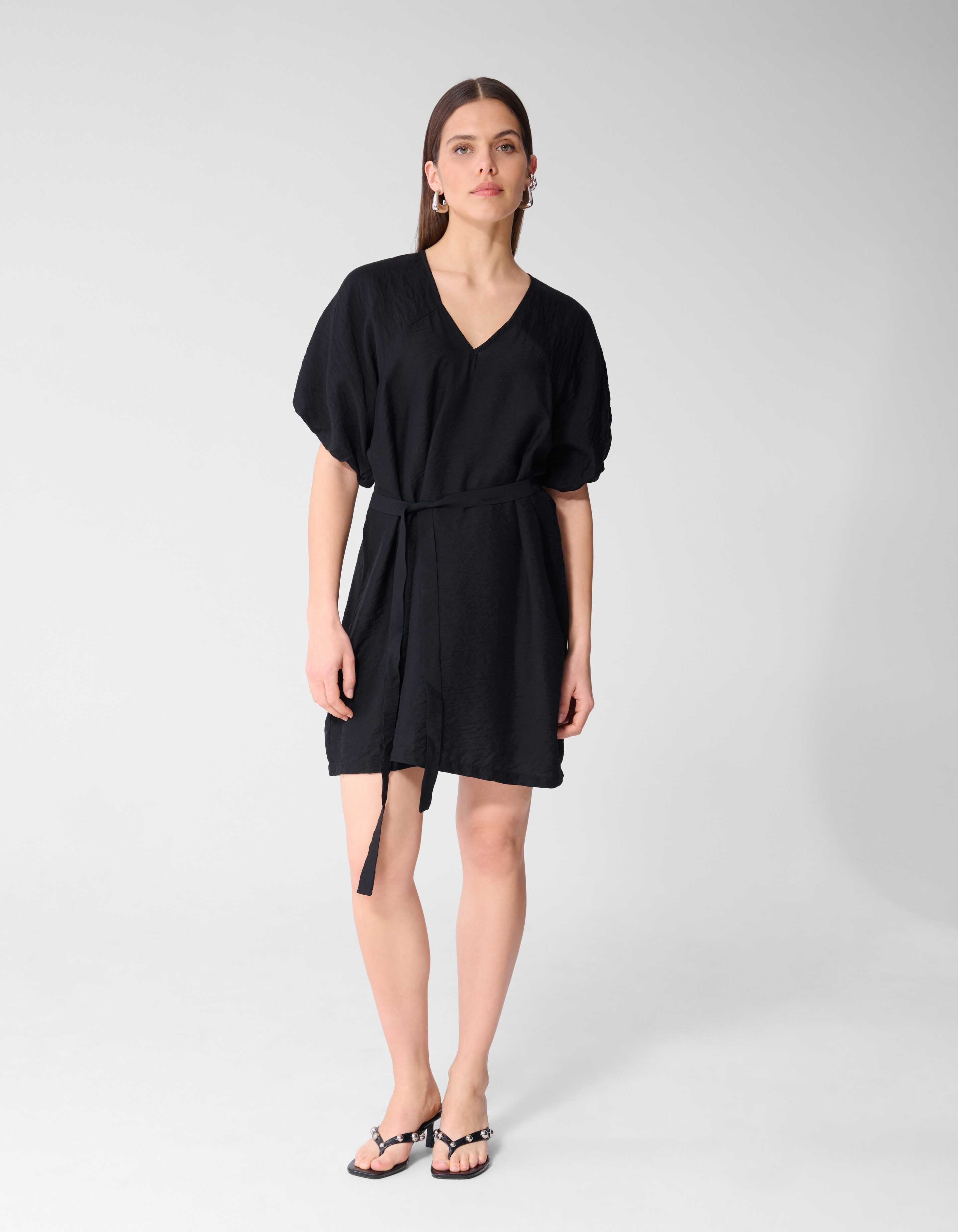 V-hals Mini Jurk Zwart SHOEBY WOMEN