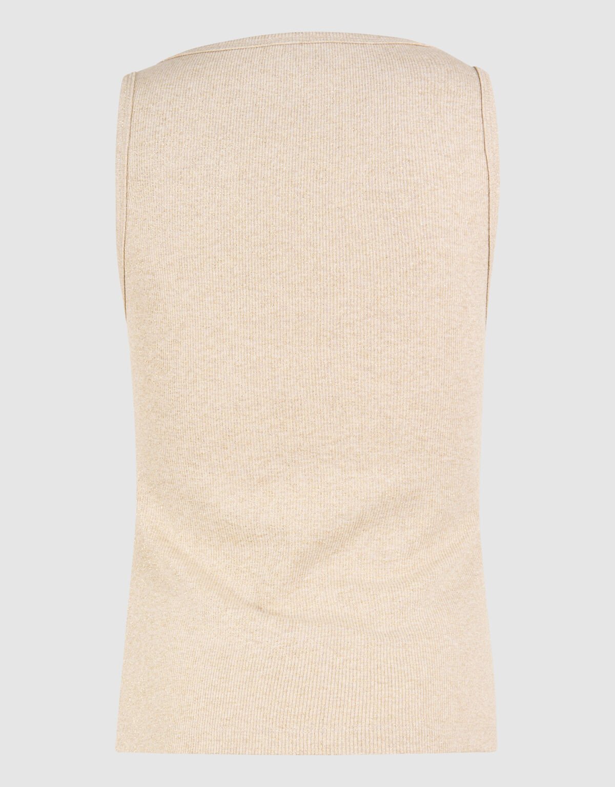 Lurex Shoeby Logo Tanktop Goud SHOEBY WOMEN