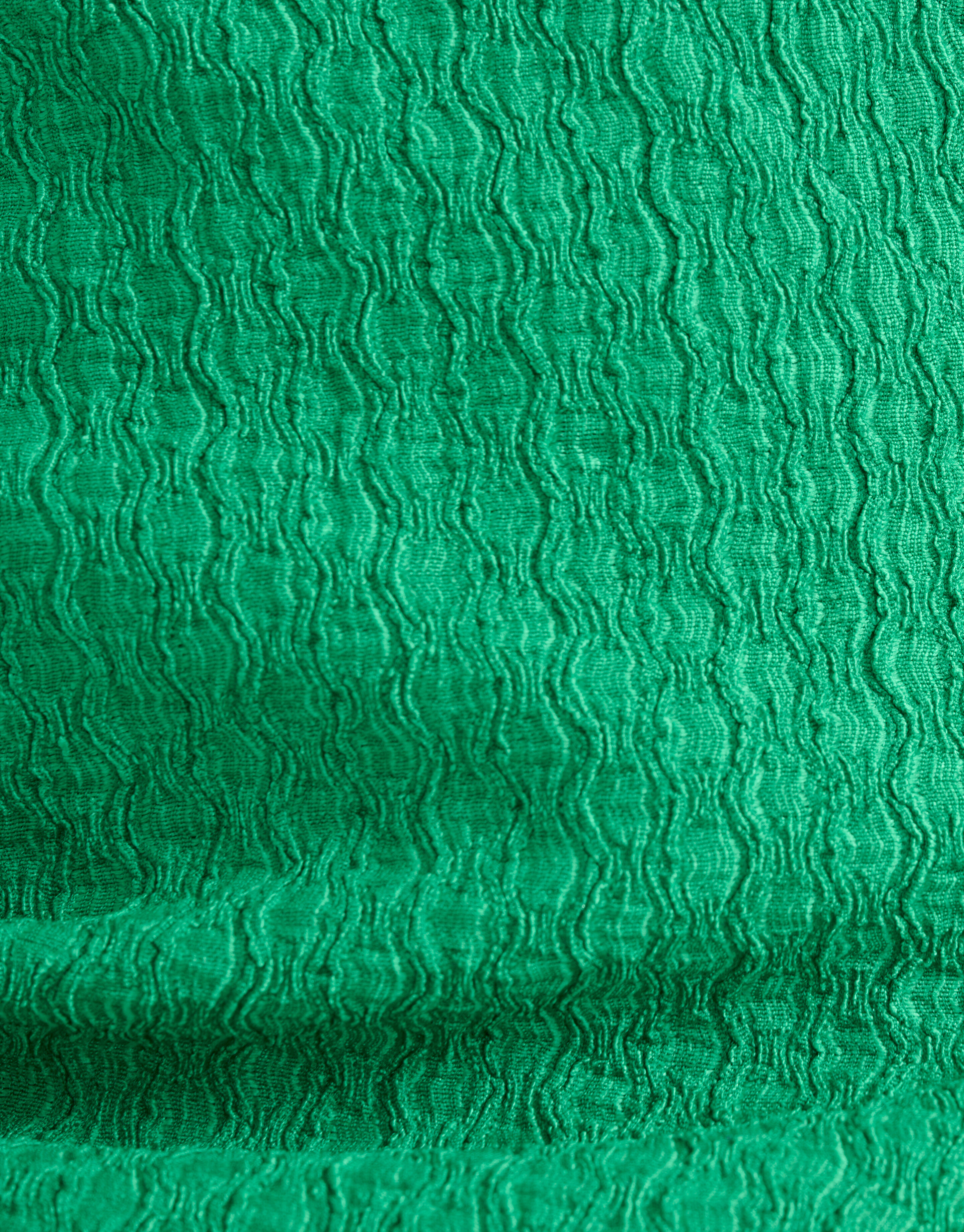Crinkle Wrap Top Groen SHOEBY WOMEN