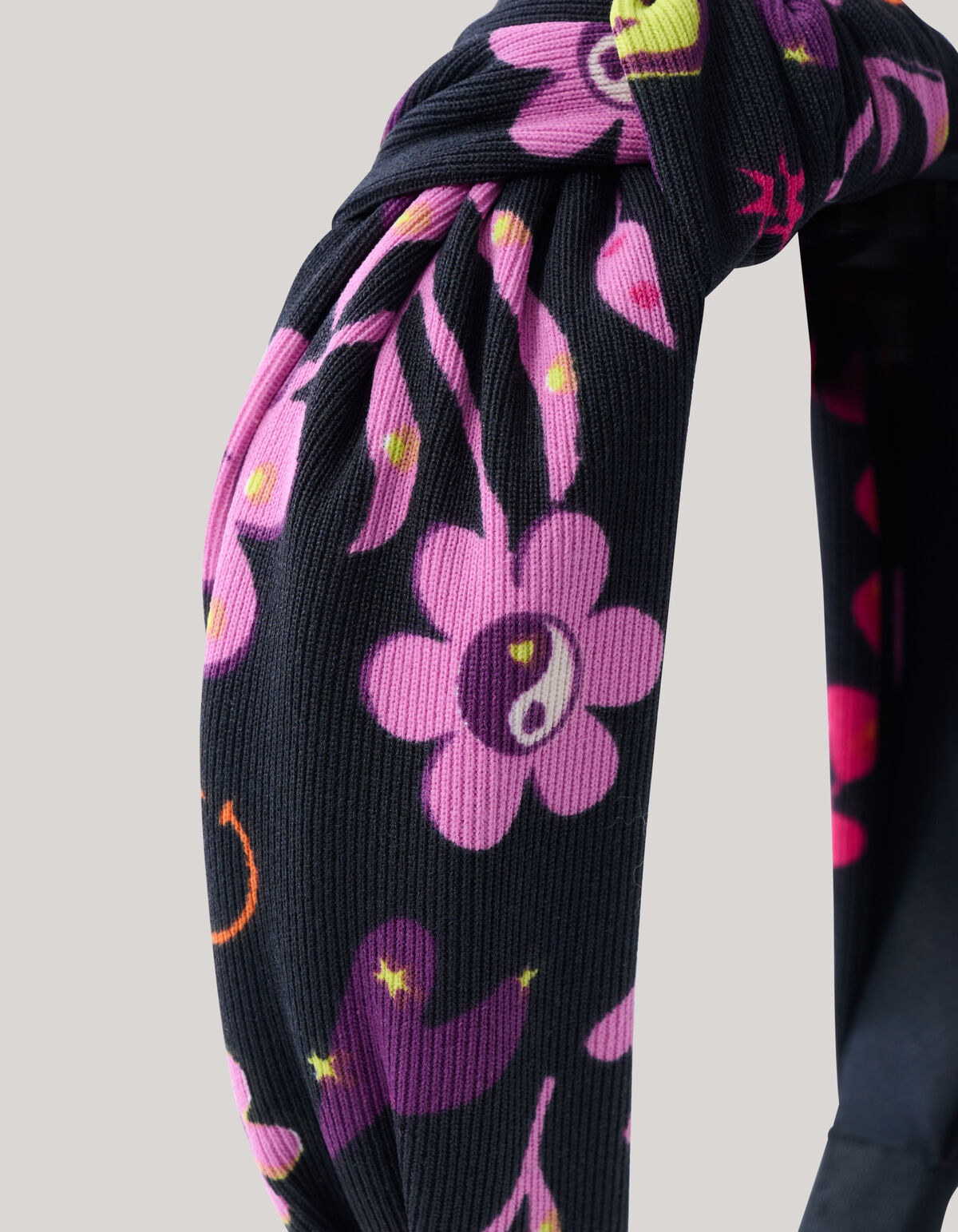 Printed Haarband Paars SHOEBY ACCESSOIRES