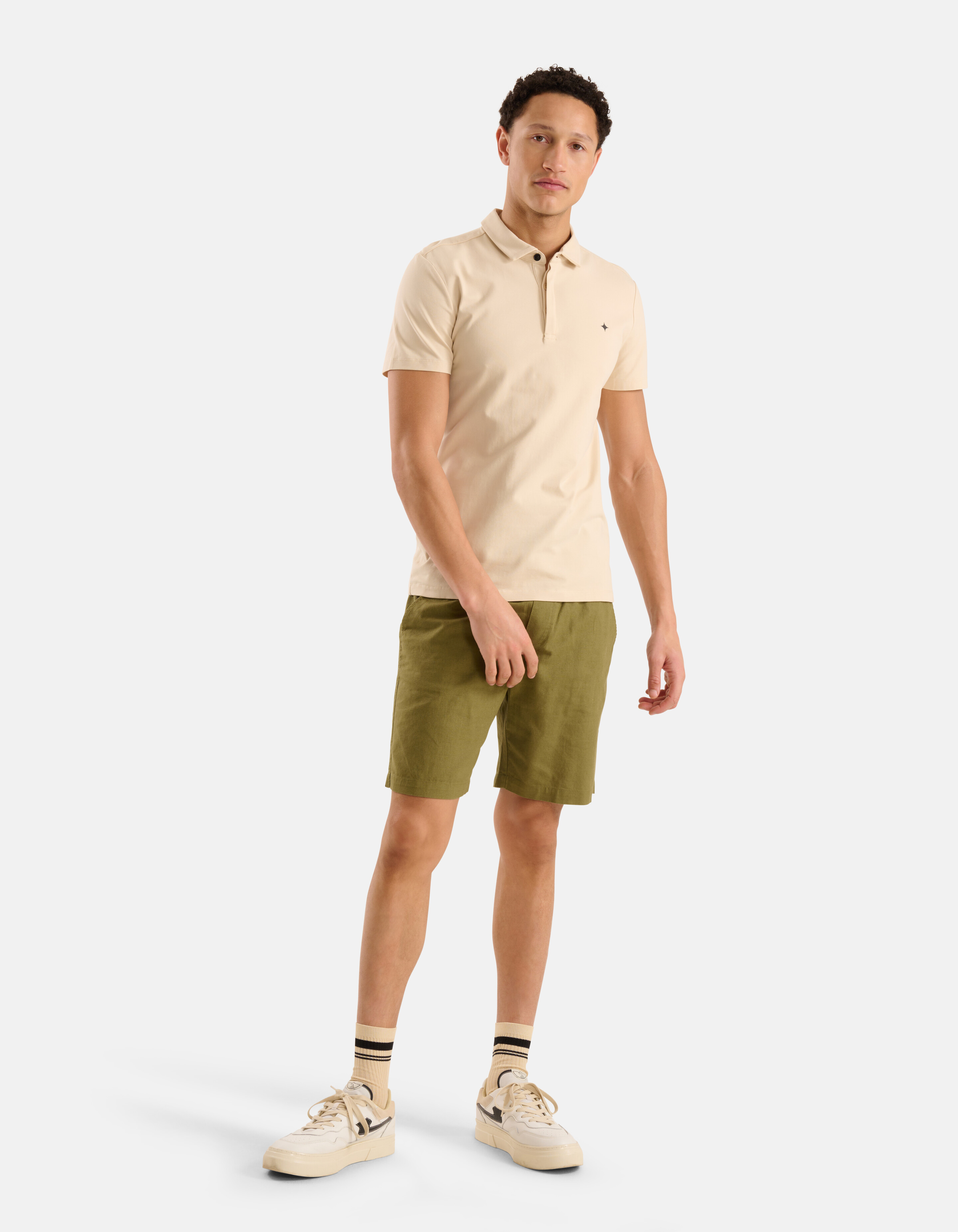 Jersey Polo Beige SHOEBY MEN