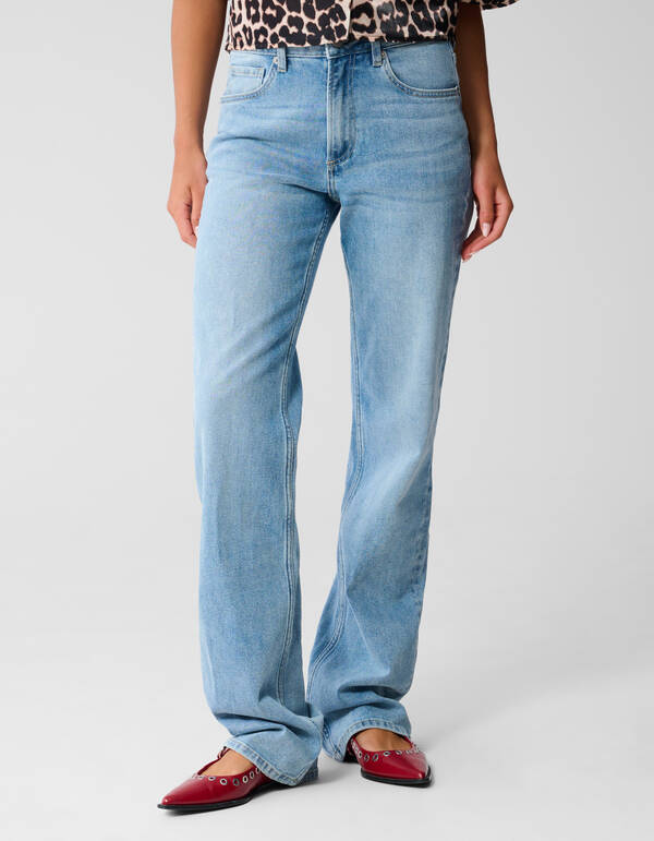 Straight Fit Jeans Extra Lang Mediumstone SHOEBY WOMEN