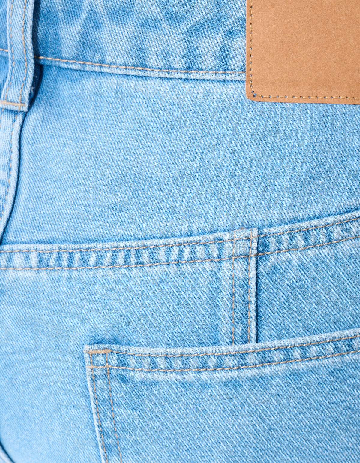 Pleated Baggy Fit Jeans Lichtblauw SHOEBY WOMEN