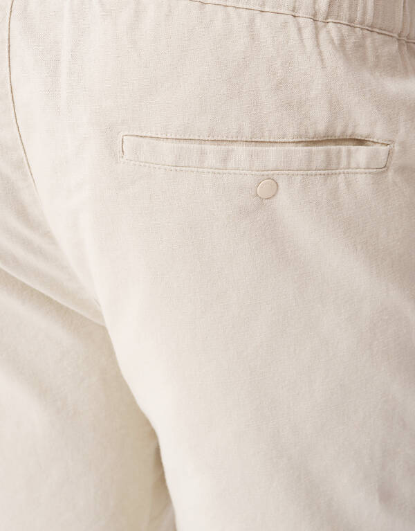 Linnen Short Zand SHOEBY MEN