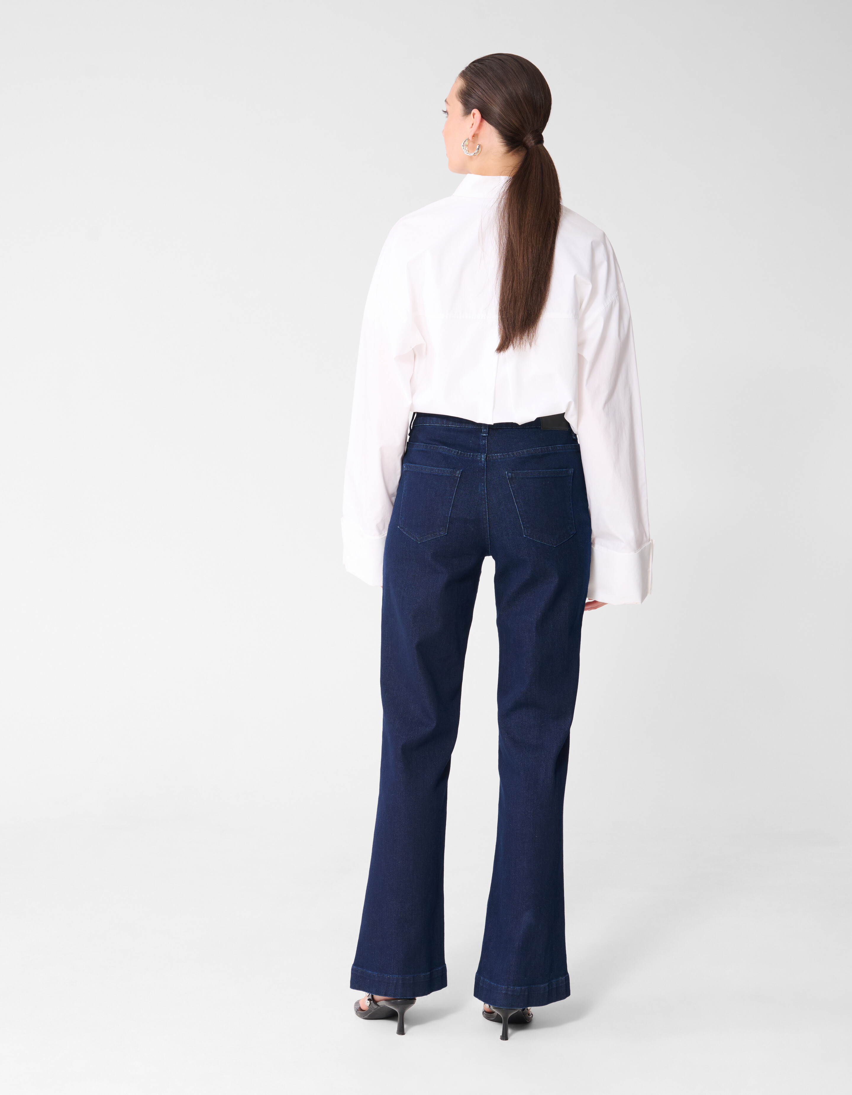 Flared Fit  Jeans Donkerblauw SHOEBY WOMEN