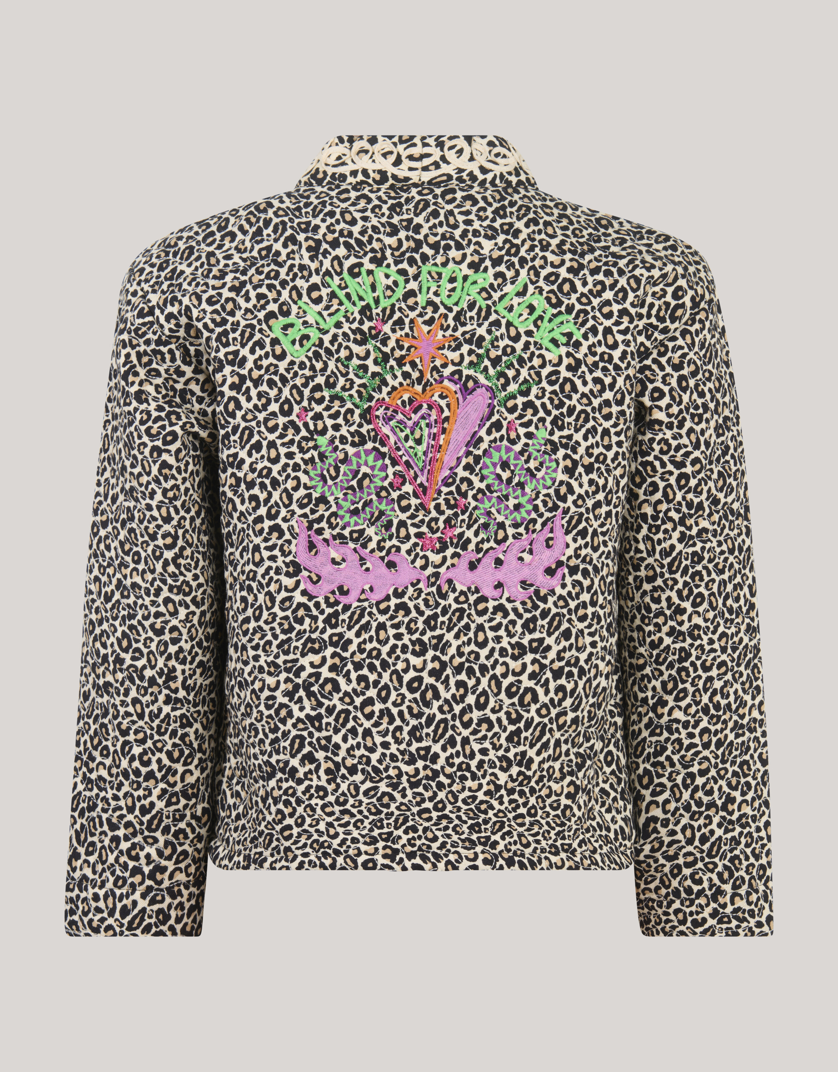 Leopard Embroidery Jack Bruin SHOEBY GIRLS