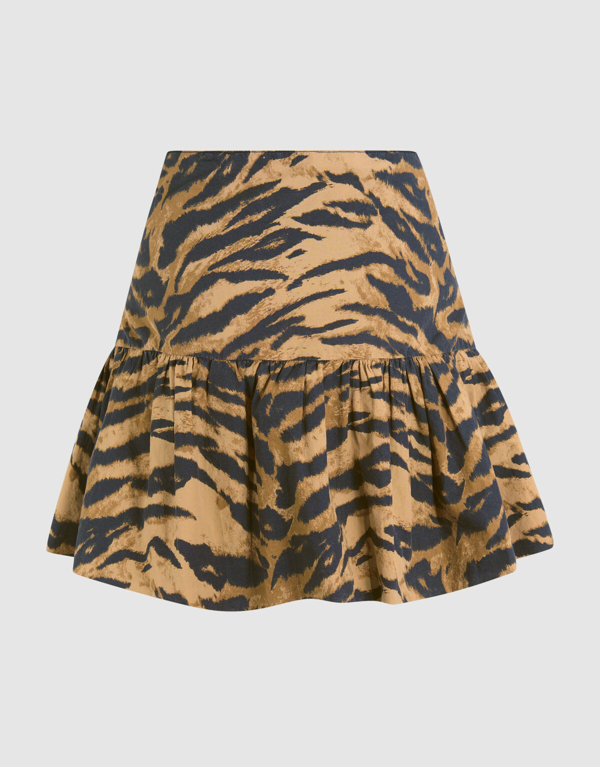 Tiger Mini Rok Bruin SHOEBY WOMEN