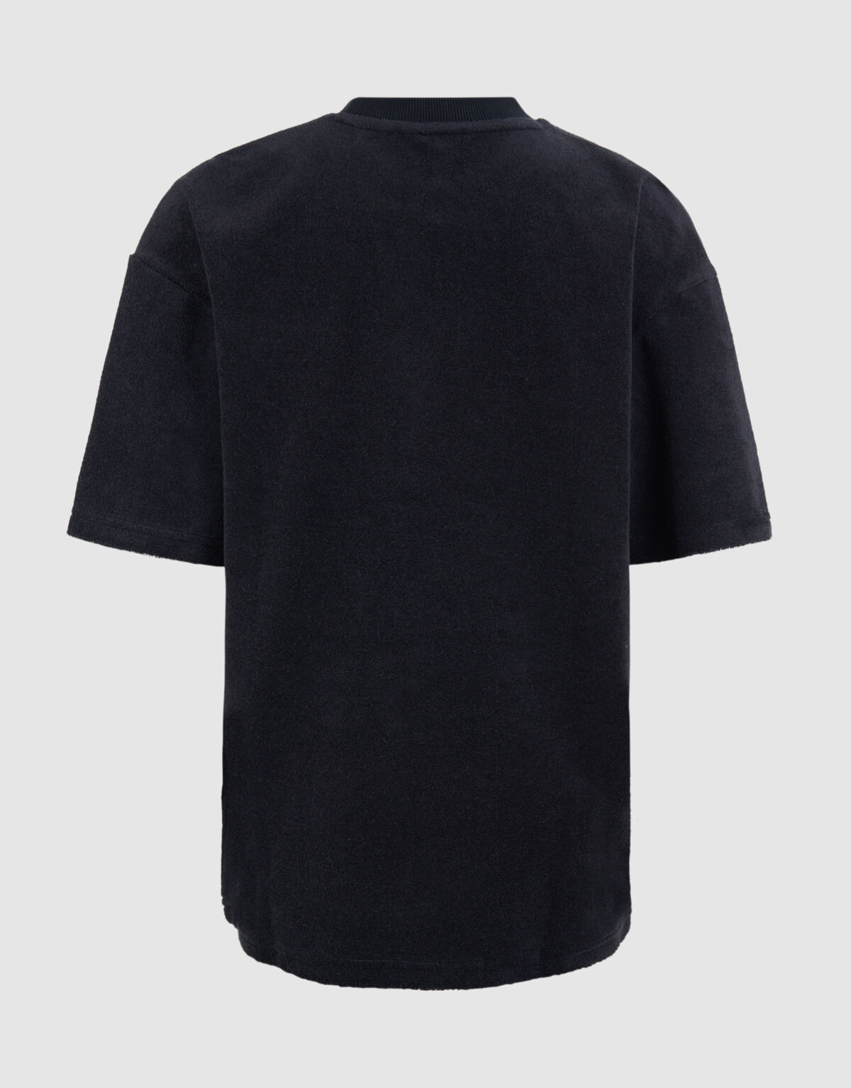Towling T-shirt Zwart SHOEBY BOYS