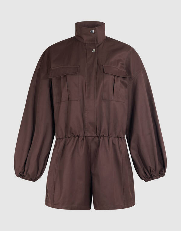 Sturdy Jumpsuit Donkerbruin SHOEBY WOMEN