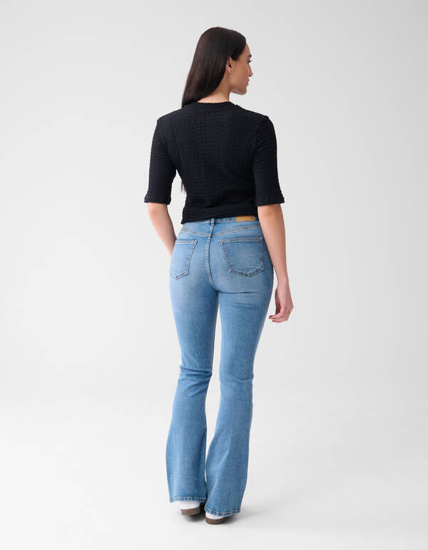 Crinkle Top Zwart SHOEBY WOMEN