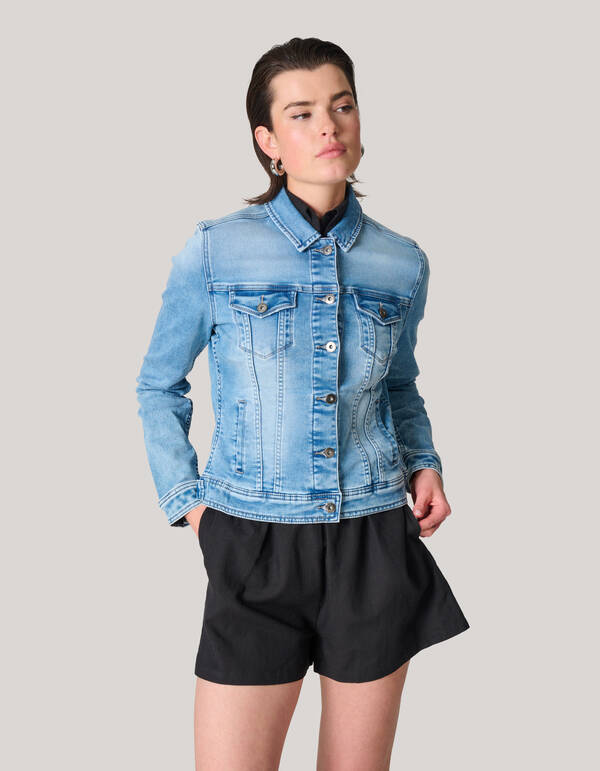 Basis Spijkerjack Mediumstone Eksept