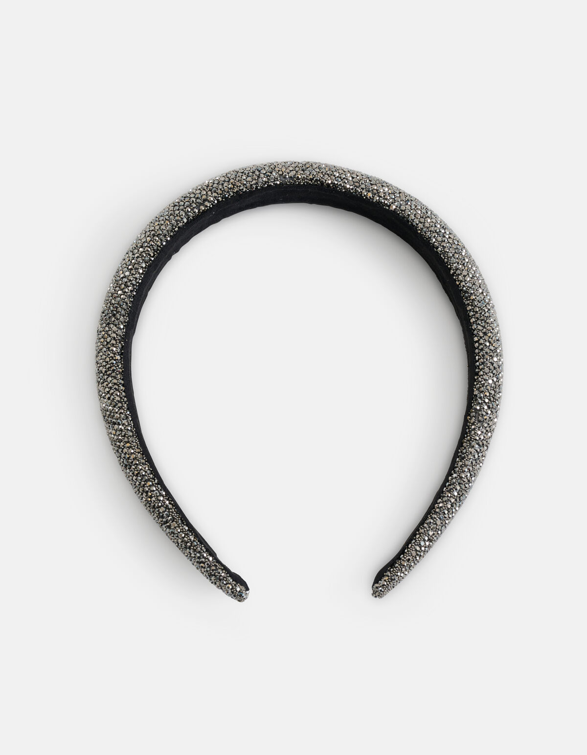 Strass Haarband Donkergrijs SHOEBY ACCESSOIRES